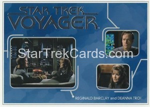 Star Trek Voyager Heroes Villains Card R015