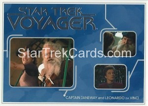 Star Trek Voyager Heroes Villains Card R016