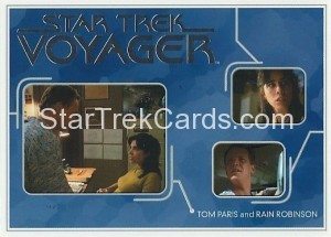 Star Trek Voyager Heroes Villains Card R018