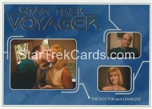 Star Trek Voyager Heroes Villains Card R019