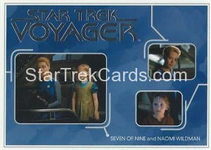 Star Trek Voyager Heroes Villains Card R020