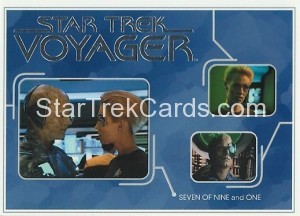 Star Trek Voyager Heroes Villains Card R022