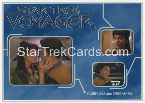 Star Trek Voyager Heroes Villains Card R023