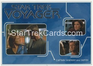 Star Trek Voyager Heroes Villains Card R024