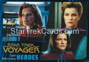 Star Trek Voyager Heroes Villains Card0011