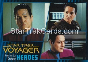 Star Trek Voyager Heroes Villains Card0021