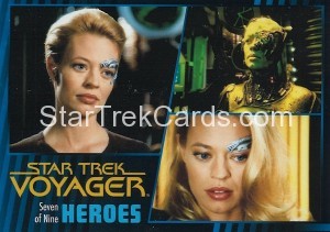 Star Trek Voyager Heroes Villains Card0071