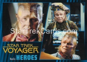 Star Trek Voyager Heroes Villains Card0091