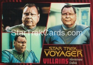 Star Trek Voyager Heroes Villains Card010