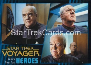 Star Trek Voyager Heroes Villains Card011