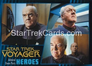 Star Trek Voyager Heroes Villains Card0111