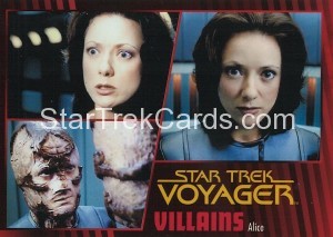 Star Trek Voyager Heroes Villains Card013