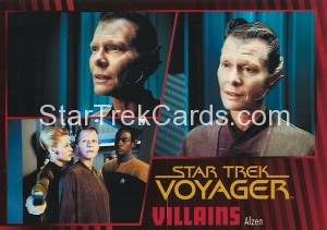 Star Trek Voyager Heroes Villains Card015