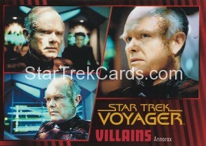 Star Trek Voyager Heroes Villains Card017