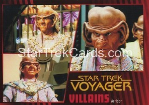 Star Trek Voyager Heroes Villains Card018