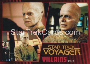Star Trek Voyager Heroes Villains Card019