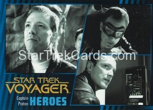 Star Trek Voyager Heroes Villains Card022