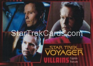 Star Trek Voyager Heroes Villains Card023