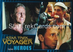 Star Trek Voyager Heroes Villains Card0241