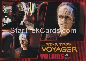 Star Trek Voyager Heroes Villains Card025