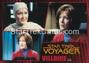 Star Trek Voyager Heroes Villains Card0261