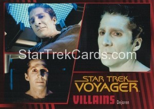 Star Trek Voyager Heroes Villains Card0271