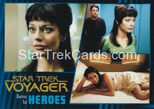 Star Trek Voyager Heroes Villains Card0291