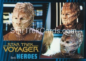 Star Trek Voyager Heroes Villains Card031