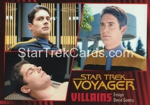 Star Trek Voyager Heroes Villains Card0341