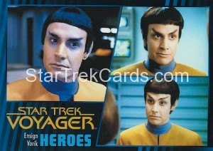 Star Trek Voyager Heroes Villains Card0371