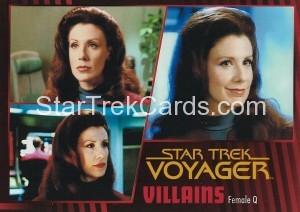 Star Trek Voyager Heroes Villains Card038