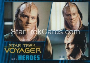 Star Trek Voyager Heroes Villains Card040