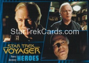 Star Trek Voyager Heroes Villains Card041