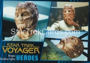 Star Trek Voyager Heroes Villains Card043