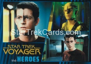Star Trek Voyager Heroes Villains Card044