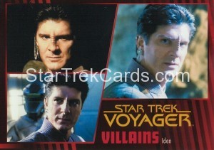 Star Trek Voyager Heroes Villains Card045