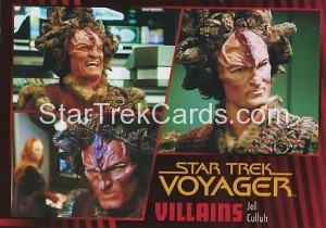 Star Trek Voyager Heroes Villains Card0461