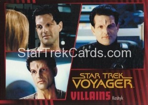 Star Trek Voyager Heroes Villains Card0501
