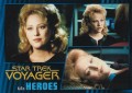 Star Trek Voyager Heroes Villains Card053