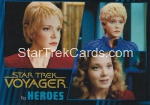Star Trek Voyager Heroes Villains Card054