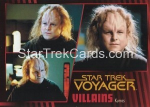 Star Trek Voyager Heroes Villains Card058