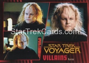 Star Trek Voyager Heroes Villains Card0581