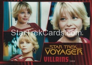 Star Trek Voyager Heroes Villains Card060