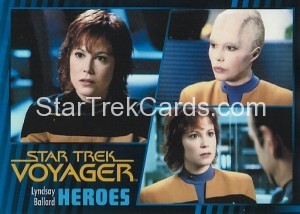 Star Trek Voyager Heroes Villains Card0621