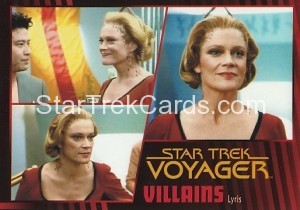 Star Trek Voyager Heroes Villains Card063