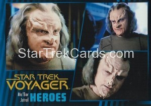 Star Trek Voyager Heroes Villains Card064