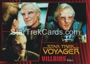 Star Trek Voyager Heroes Villains Card0651