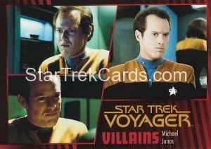 Star Trek Voyager Heroes Villains Card068
