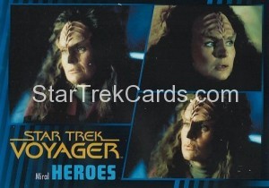 Star Trek Voyager Heroes Villains Card069