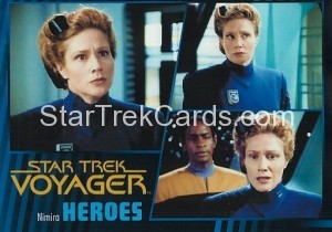 Star Trek Voyager Heroes Villains Card0711